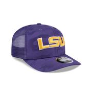 LSU New Era 970 Camo Mesh Stretch Snapback Cap